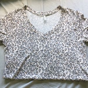 Cheetah print top